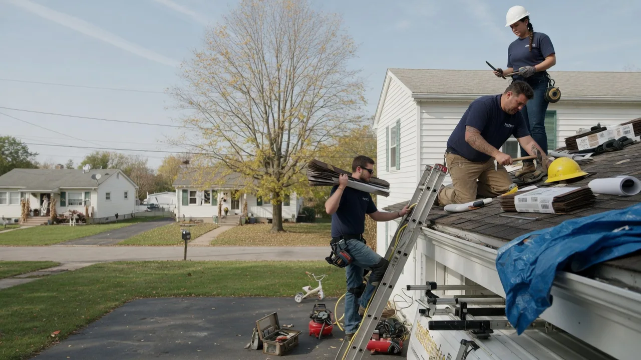 Local Roofing Contractors in Romeoville, IL near me